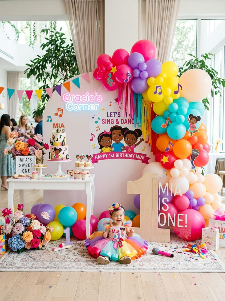 Gracie’s Corner 1st Birthday Party Ideas for a Fun and Stylish Celebration