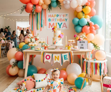 Colorful 1st Birthday Party Ideas for a Bright and Stylish Celebration