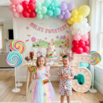 Candy Land fifth birthday party