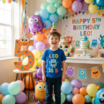 monster fifth birthday party