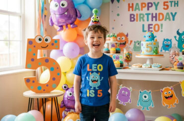 monster fifth birthday party