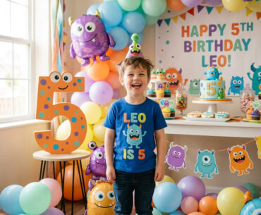 monster fifth birthday party