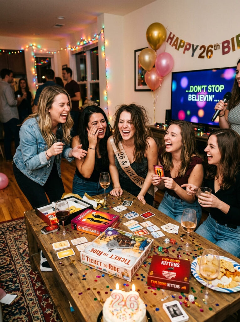 Game Night and Playful Themes