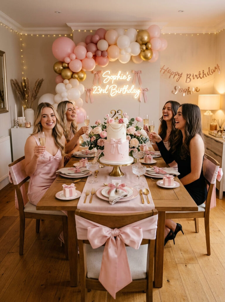 23rd Birthday Theme Ideas for Women at Home