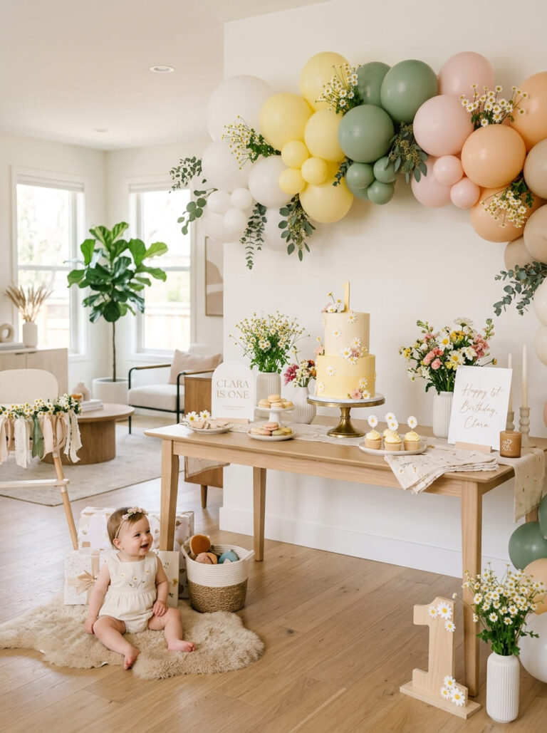 14 Daisy 1st Birthday Party Ideas for a Sweet and Stylish Celebration