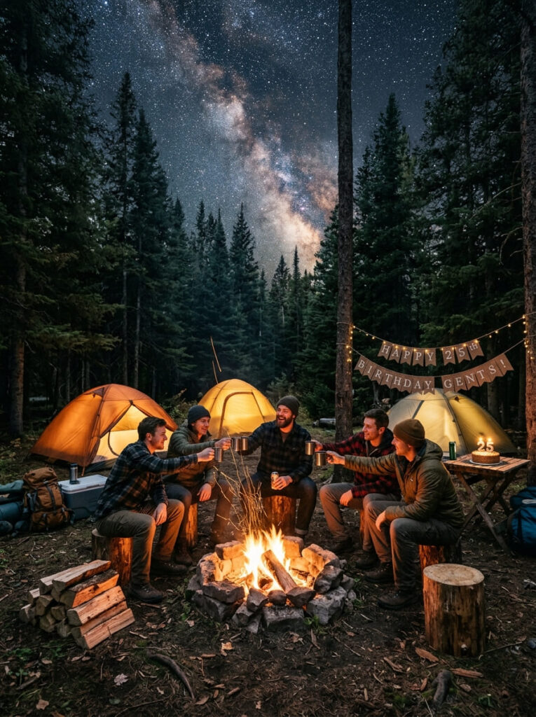 Outdoor Adventure and Campfire Weekend