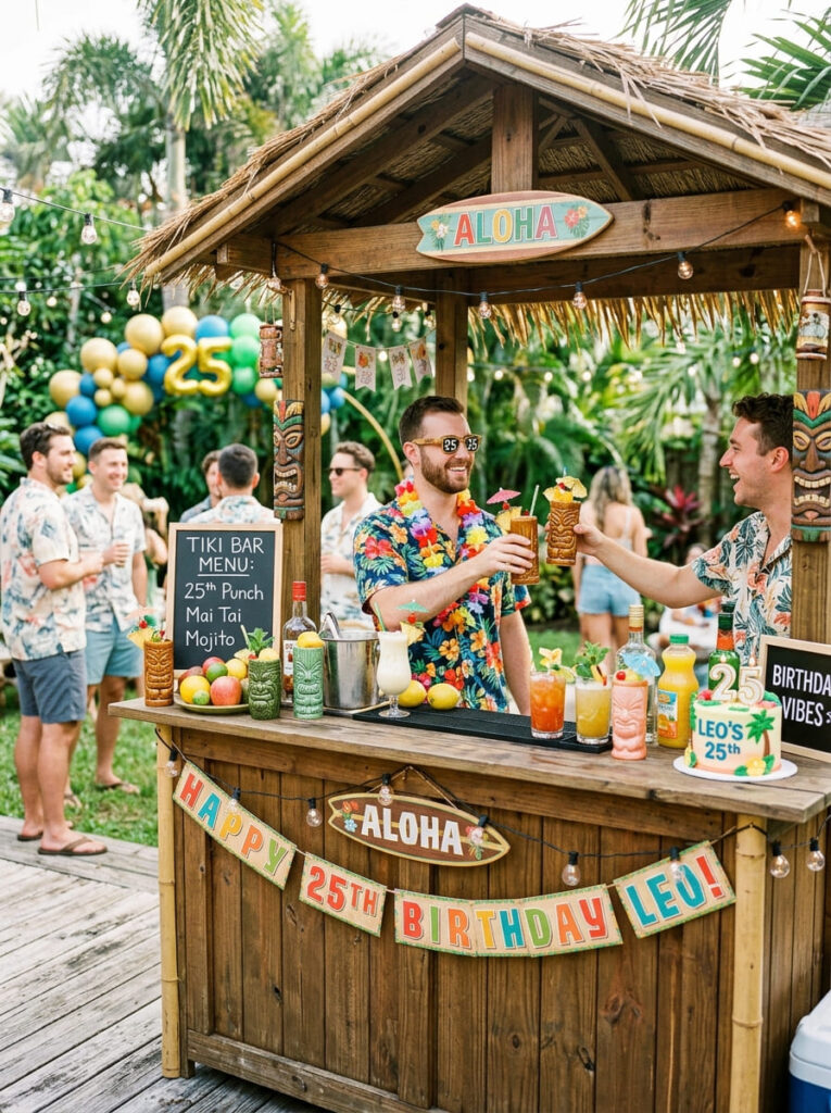 Tropical Beach and Tiki Bar Chill
