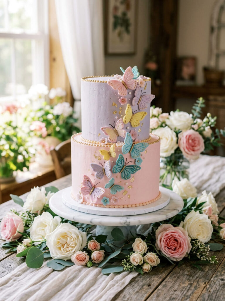 15 Butterfly Cake Ideas for Elegant and Whimsical Birthday Celebrations